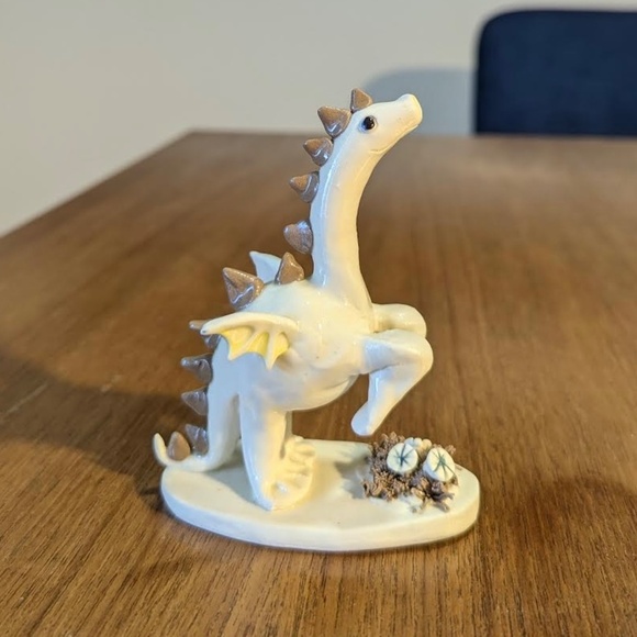 meindl pottery dragon figurine carol meindl original nova scotia canada - Picture 3 of 6